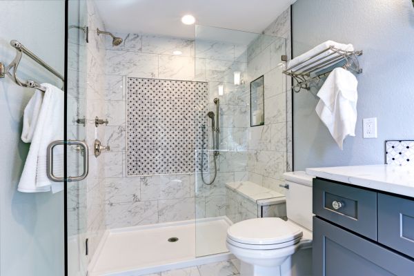 Shower Base Installation in Powhatan